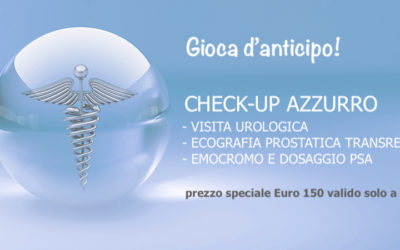 E SE ANCHE LUI SI FACESSE UN CONTROLLO? PRENOTA IL CHECK-UP AZZURRO